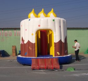 T1-4 Cadeira de balanço inflável de festa de aniversário