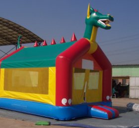 T2-2517 Trampolim inflável de dinossauro