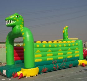 T2-2475 Trampolim inflável de dinossauro