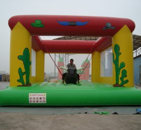 T2-720 Trampolim inflável cowboy ocidental