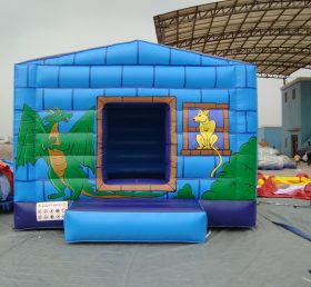 T2-2682 Trampolim inflável dragão