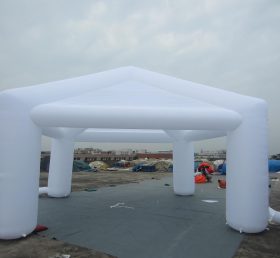 Tent1-359 Tenda de dossel inflável branco