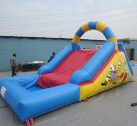 T8-1165 Palhaço inflável hidrodeslizante infantil playground