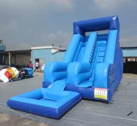 T8-1114 Polia inflável gigante azul