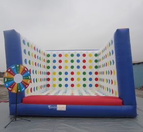 T11-313 Jogos esportivos infláveis, torcidos e divertidos para crianças e adultos