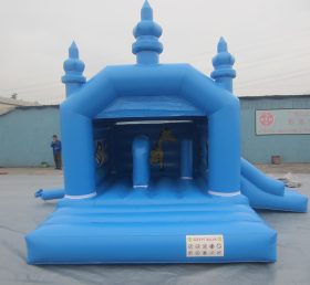 T2-391 Trampolim inflável azul