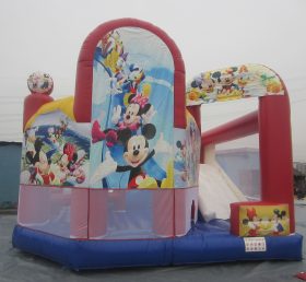 T2-563 Disney Mickey & Minnie Inflável Ballet Castle