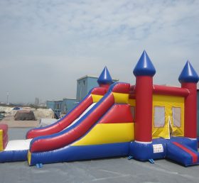T5-223 Castelo inflável com escorregador