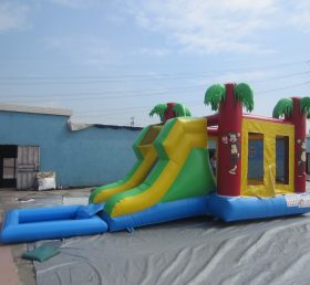 T8-1328 Via navegável inflável da selva