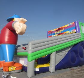 T11-222 Parque de diversões gigante inflável
