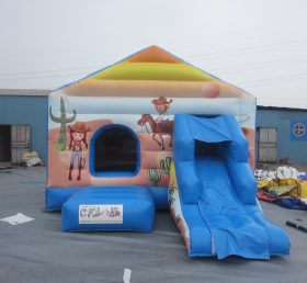 T2-629 Trampolim inflável cowboy ocidental