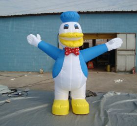 Cartoon1-126 Cartoon inflável de pato Donald