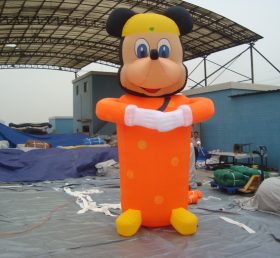 Cartoon1-278 Cartoon inflável Disney Mickey