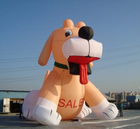 Cartoon1-527 Cartoon inflável de cachorro