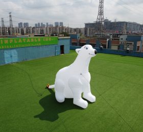 cartoon1-743 Cartoon inflável de urso polar