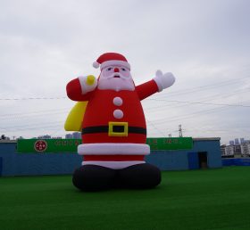 C1-130 Ornamento inflável de Papai Noel 8M de altura