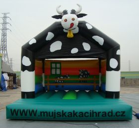 T2-2523 Trampolim inflável de vaca