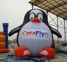 Cartoon1-707 Cartoon inflável pinguim