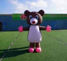 M1-304 Urso de desenho animado móvel inflável