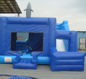 T2-110 Trampolim inflável de golfinho
