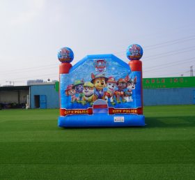 T2-2401 Paw Patro trampolim inflável criança inflável Paw Patrol tema castelo inflável de Chinee brinquedos infláveis