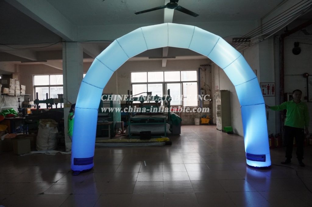 Arch1-180B Blue Inflatable Arches