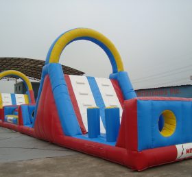 T7-408 Pista gigante inflável