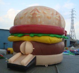 T2-161 Cadeira de balanço inflável de hambúrguer
