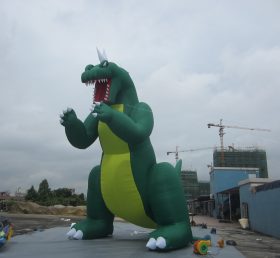Cartoon1-765 Cartoon inflável de dinossauro