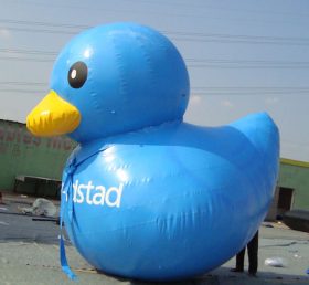 S4-211 Inflação de publicidade de pato azul gigante