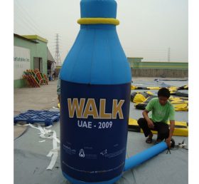S4-250 Anúncio de garrafa inflável