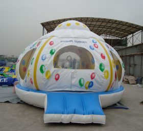 T2-2431 Trampolim inflável de balão colorido