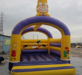 T2-1163 Trampolim inflável Simpson