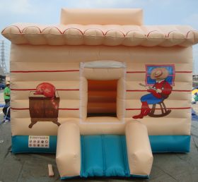 T2-2792 Trampolim inflável cowboy ocidental