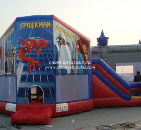 T2-177 Trampolim inflável super-herói Homem-Aranha