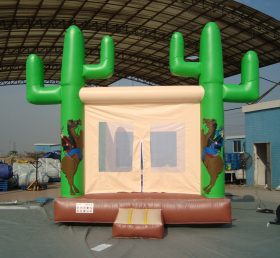 T2-2821 Trampolim inflável cowboy ocidental