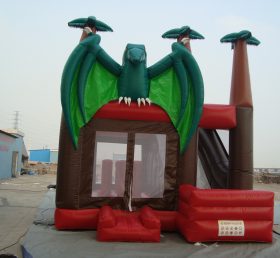 T2-385 Trampolim inflável de dinossauro