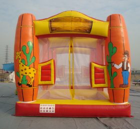 T2-435 Trampolim inflável cowboy ocidental