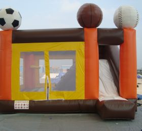T2-2563 Trampolim inflável esportivo