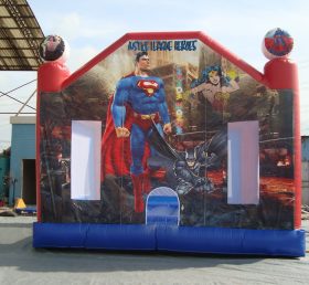T2-534 Superman Batman Super Herói Inflável Trampolim