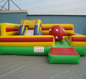 T2-3051 Trampolim inflável ao ar livre