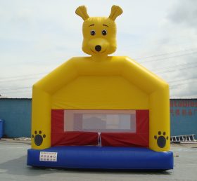 T2-2883 Trampolim inflável de urso