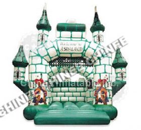 T5-147 Castelo de trampolim inflável de terror