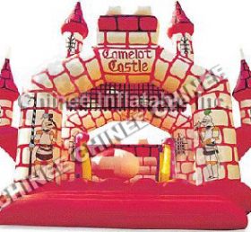 T5-149 Castelo de trampolim inflável de terror