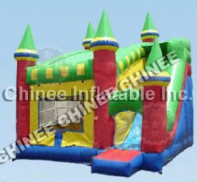 T5-170 Castelo inflável com escorregador
