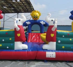 T6-150 Brinquedo inflável gigante gato azul