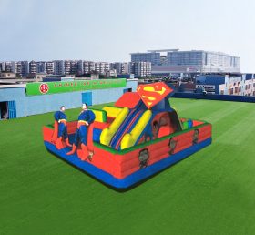 T6-236 Super-homem super-herói inflável gigante