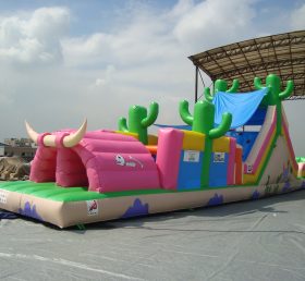 T7-291 Pista gigante inflável