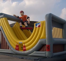 T8-160 Escorpião gigante de patinação inflável de menino