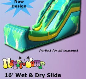T8-175 Novo design feliz salto inflável slide